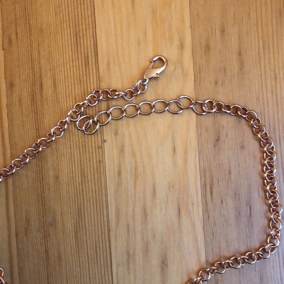 Aurora Borealis + Pink Opal Crystal Necklace - Picture 11 of 11